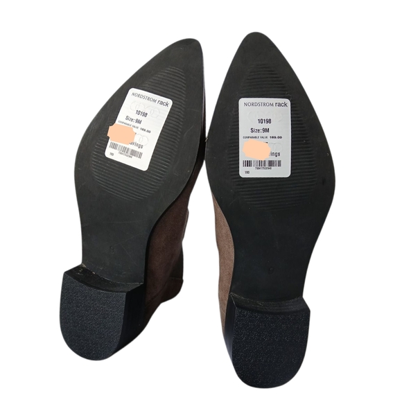 Rebels Brown Ankle Booties Suede Classic Design - Picture 6 of 8